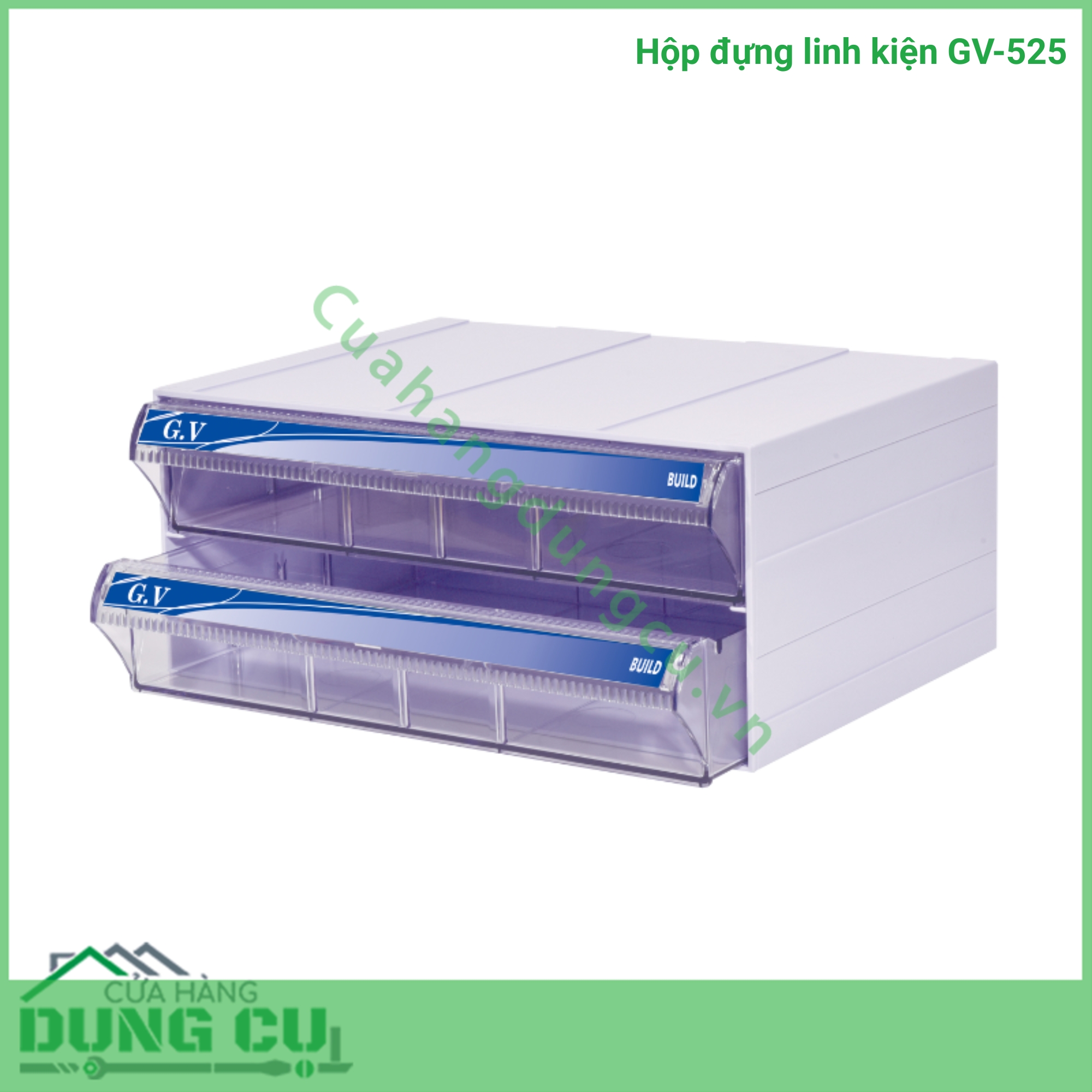 Hộp đựng linh kiện GV-525