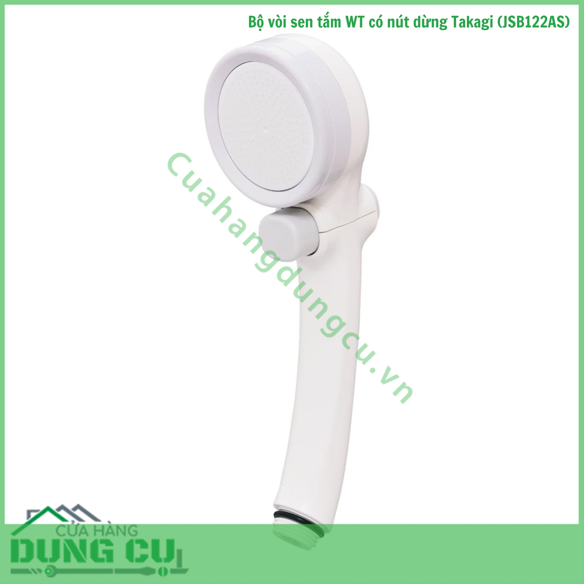 Bộ vòi sen tắm WT có nút dừng Takagi (JSB122AS)