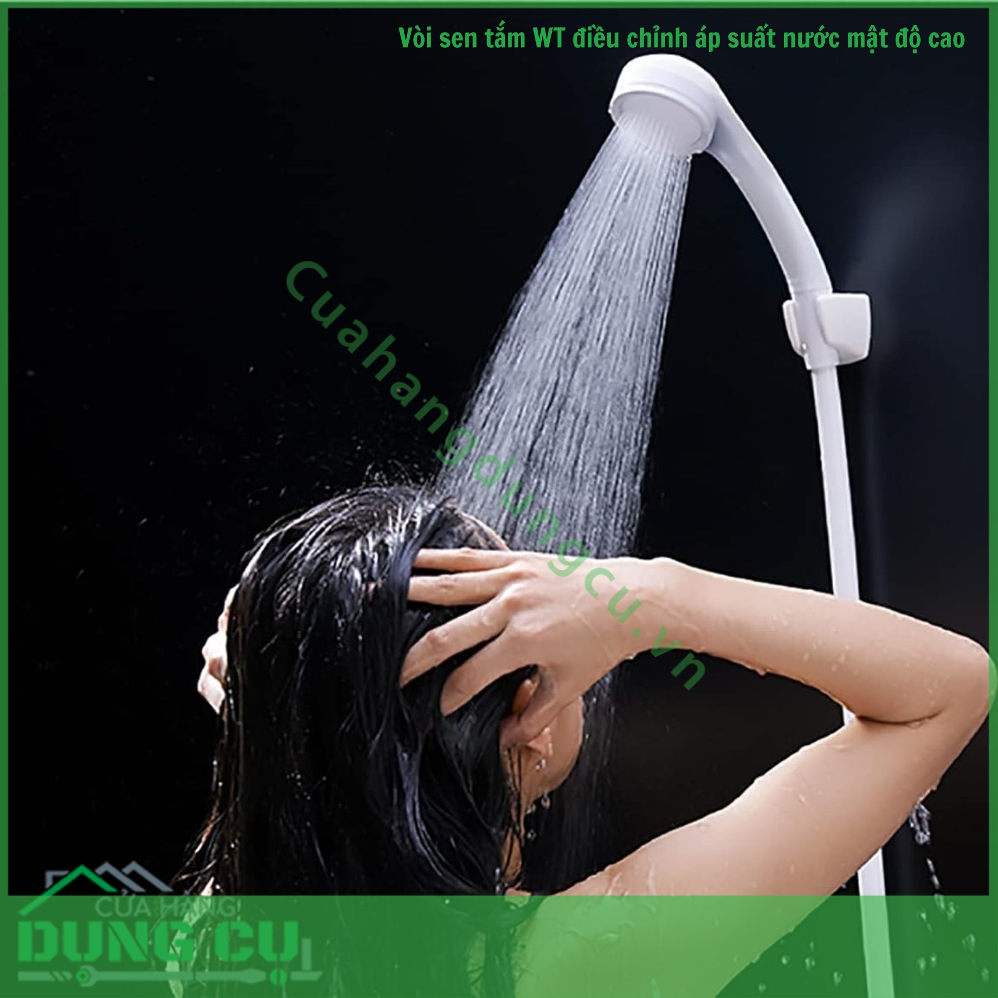 Bộ vòi sen tắm WT điều chỉnh áp suất nước mật độ cao Takagi (JSA122AS)