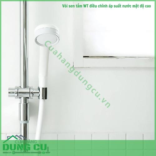 Bộ vòi sen tắm WT điều chỉnh áp suất nước mật độ cao Takagi (JSA122AS)