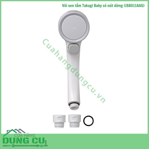 Vòi sen tắm Takagi Baby có nút dừng (JSB011AAS)
