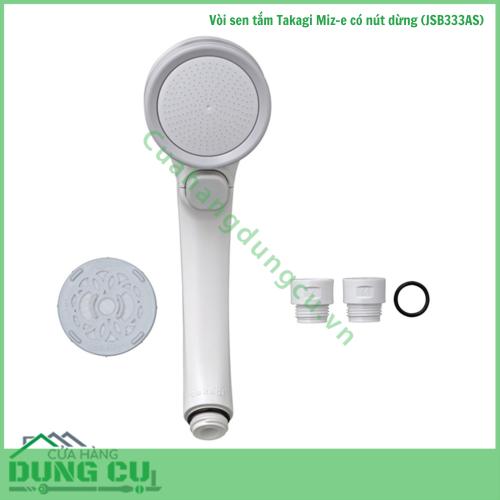 Vòi sen tắm Takagi Miz-e có nút dừng (JSB333AS)