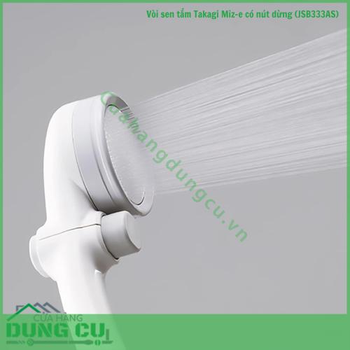 Vòi sen tắm Takagi Miz-e có nút dừng (JSB333AS)