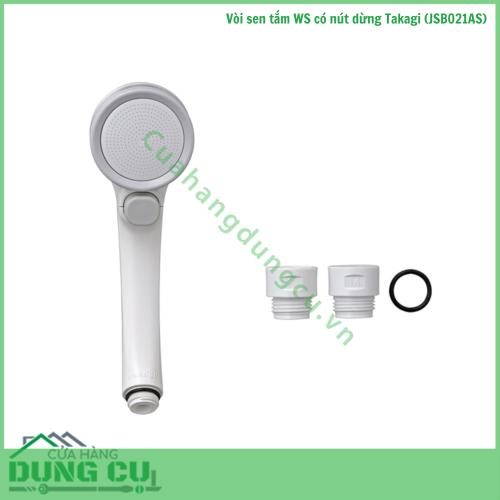 Vòi sen tắm WS có nút dừng Takagi (JSB021AS) 