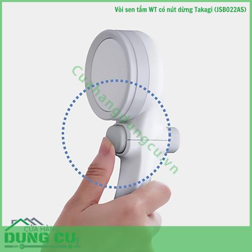 Vòi sen tắm WT có nút dừng Takagi (JSB022AS)