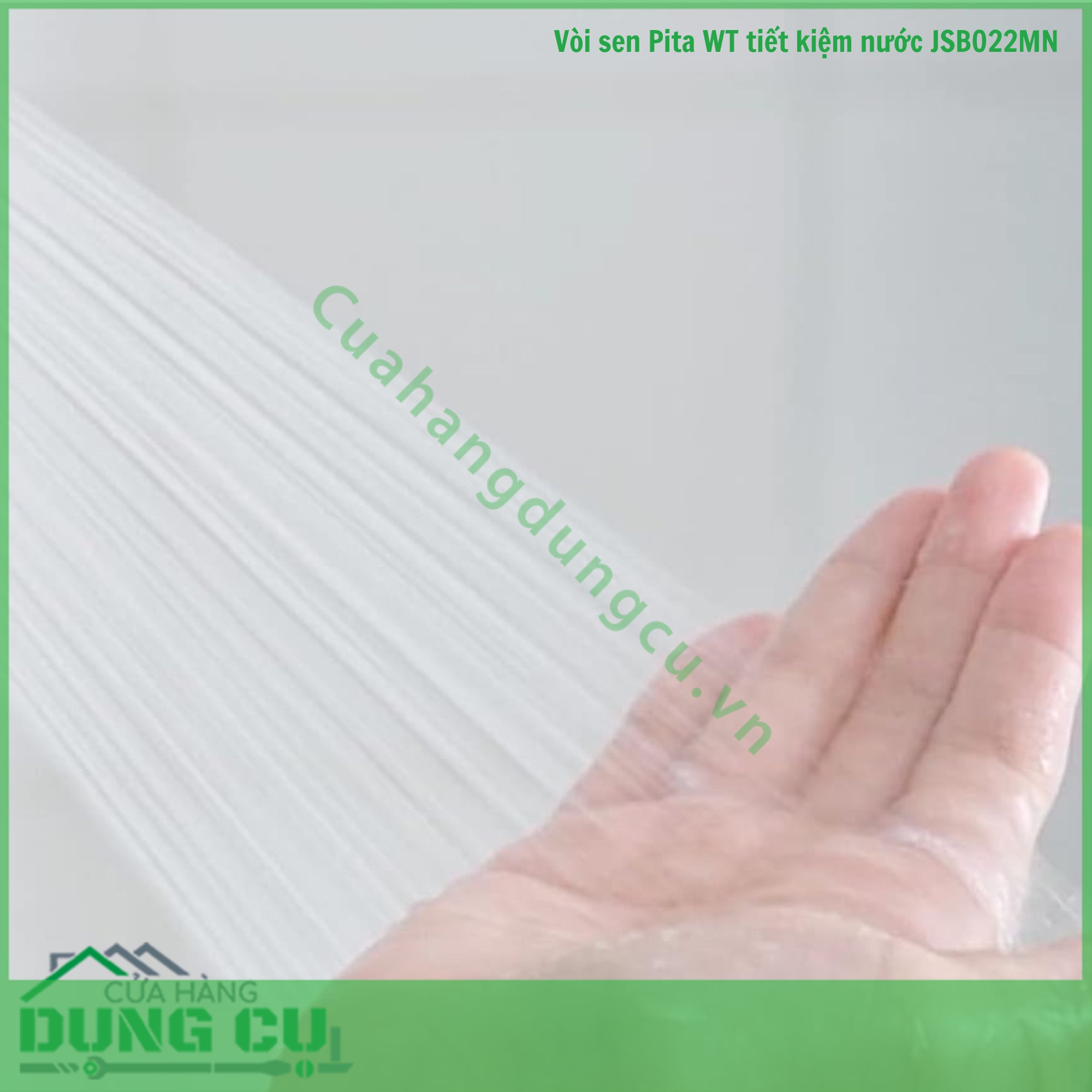 Vòi sen tắm mạ WT có nút dừng Takagi (JSB022MN)
