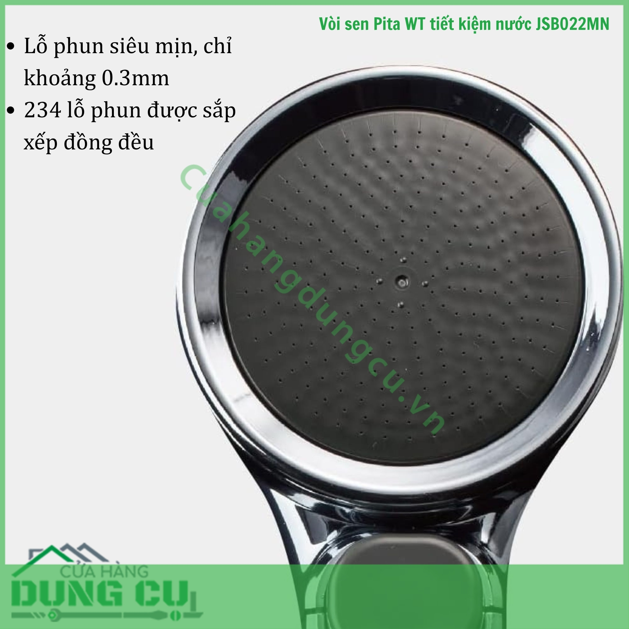 Vòi sen tắm mạ WT có nút dừng Takagi (JSB022MN)