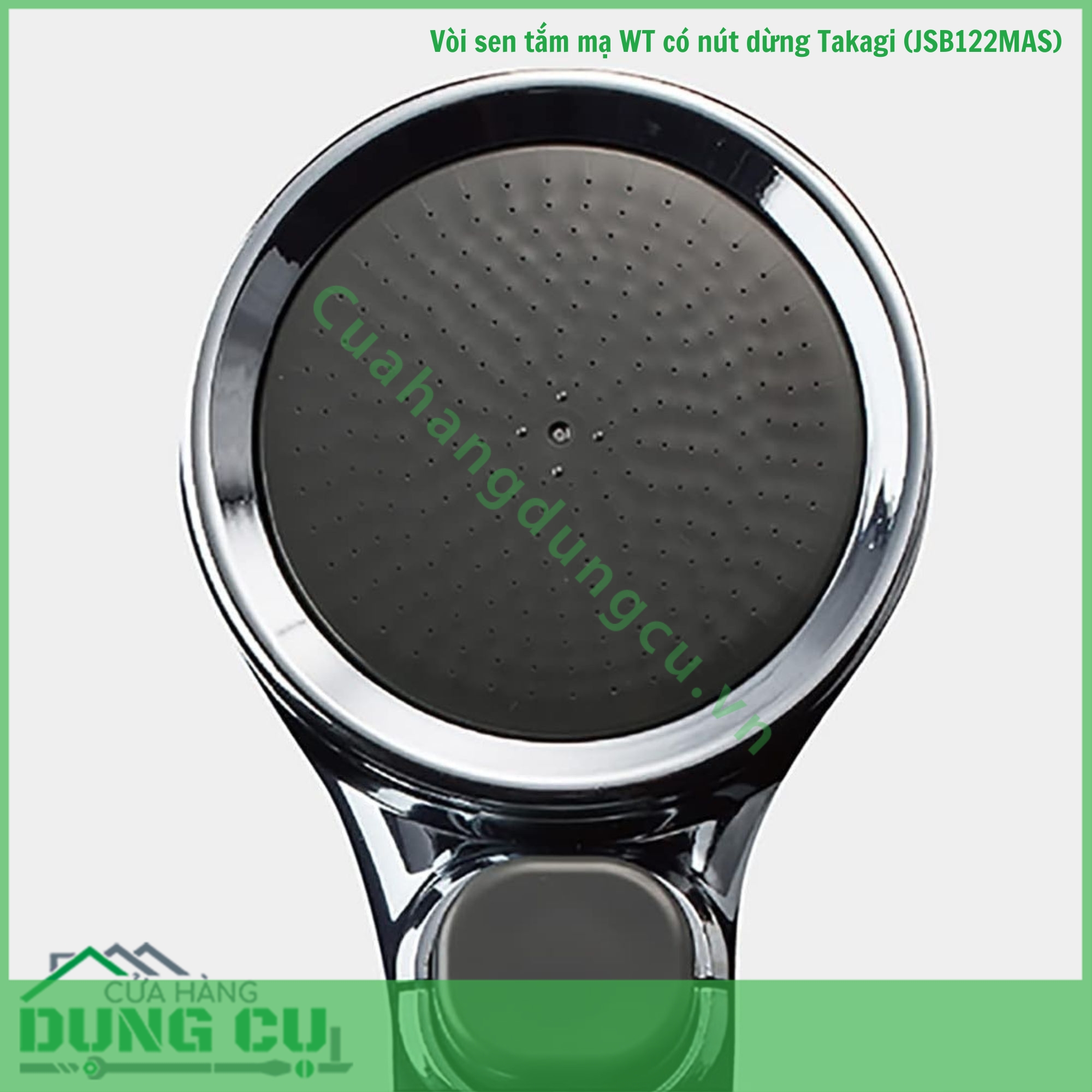 Bộ vòi sen tắm mạ WT có nút dừng Takagi (JSB122MAS)