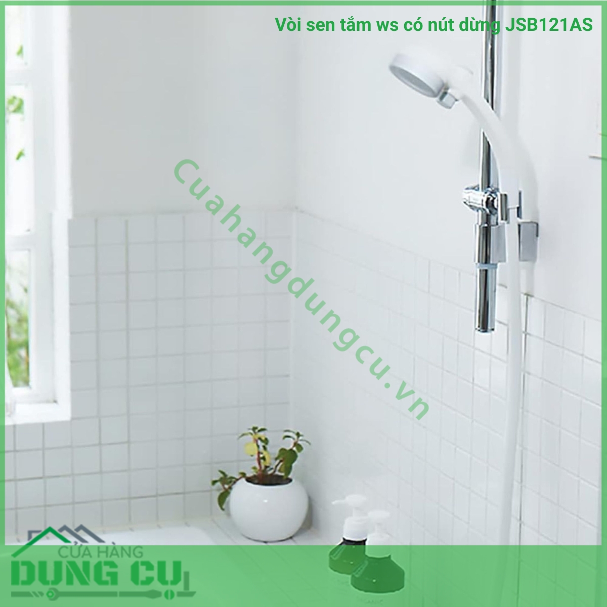 Vòi sen tắm WS có nút dừng Takagi (JSB121AS)
