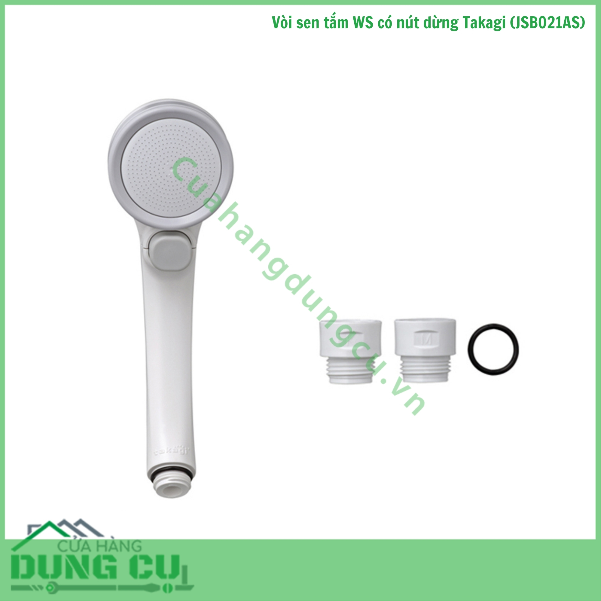 Vòi sen tắm WS có nút dừng Takagi (JSB021AS) 