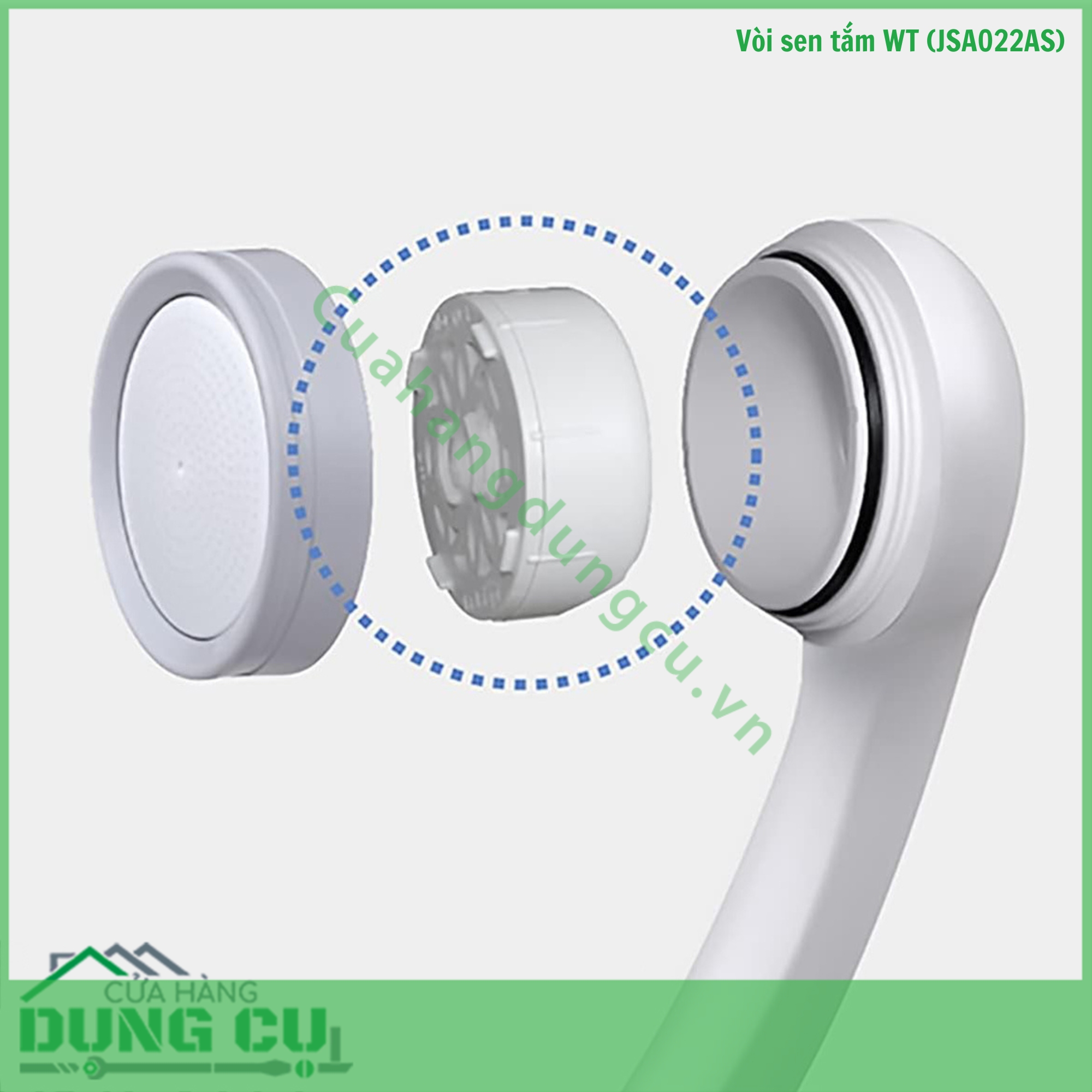 Vòi sen tắm WT (JSA022AS) 