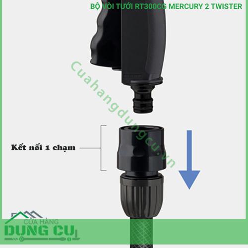 Bộ vòi thu rút tưới vườn Takagi Mercury 2 Twister (CG) 30m RT330CG