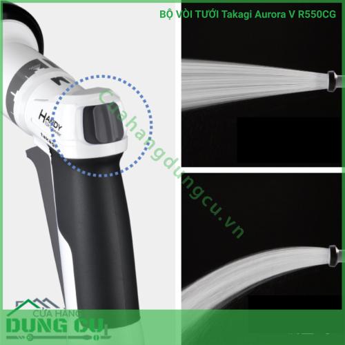 Bộ vòi thu rút tưới vườn Takagi Aurora V 50m R550CG