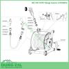 Bộ vòi thu rút tưới vườn Takagi Aurora V 50m R550CG