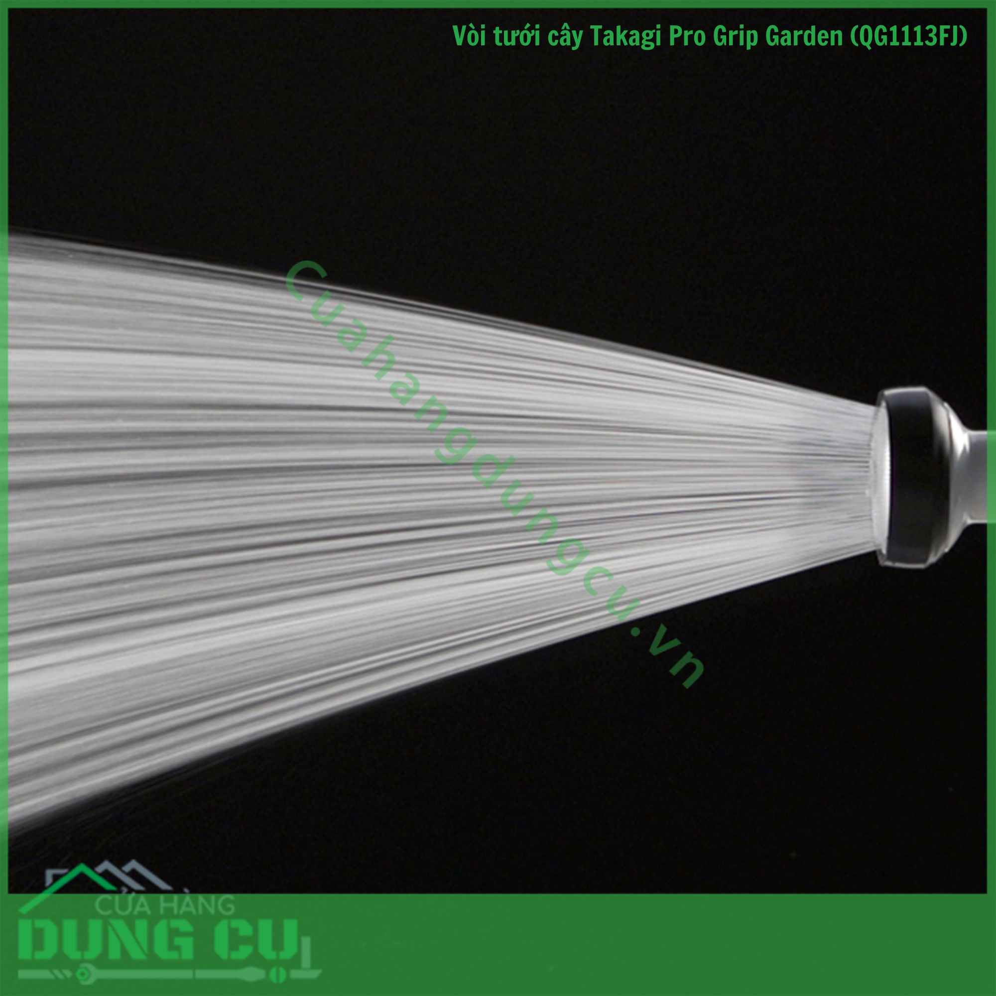 Vòi tưới cây Takagi Pro Grip Garden (QG1113FJ)