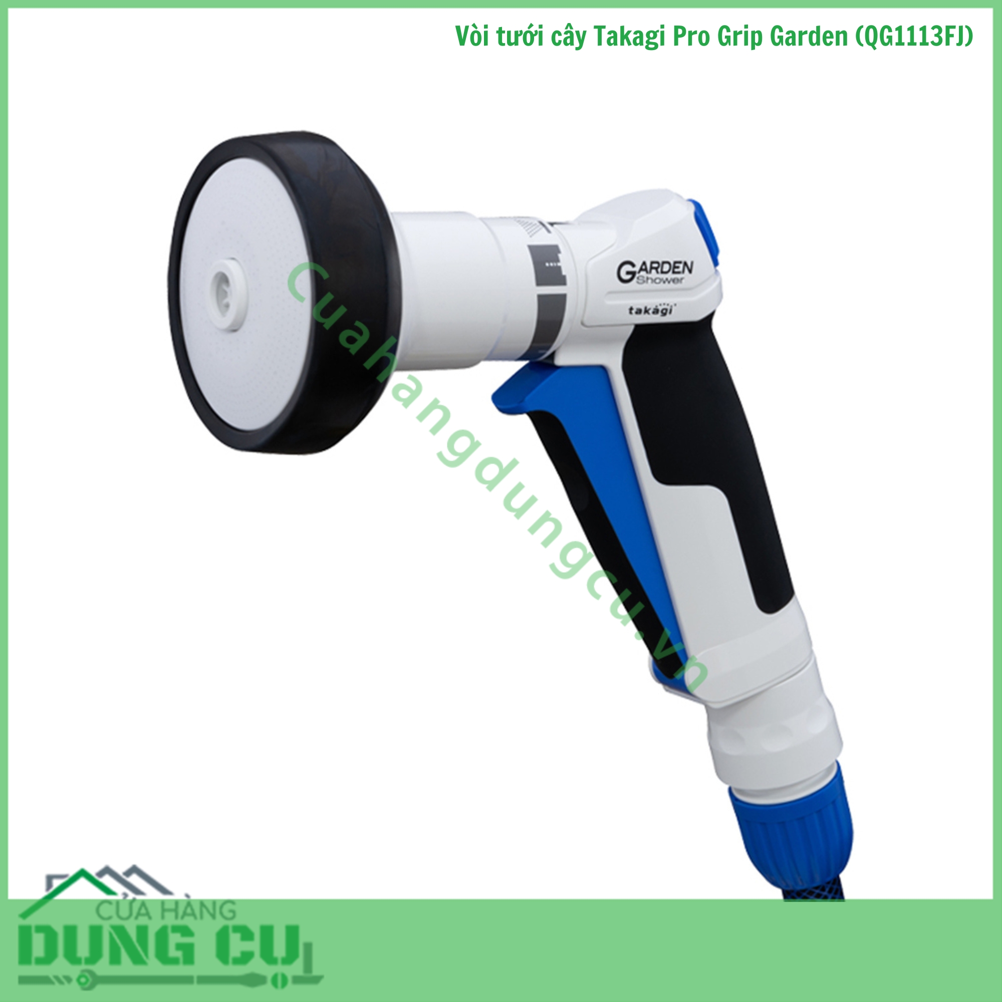 Vòi tưới cây Takagi Pro Grip Garden (QG1113FJ)