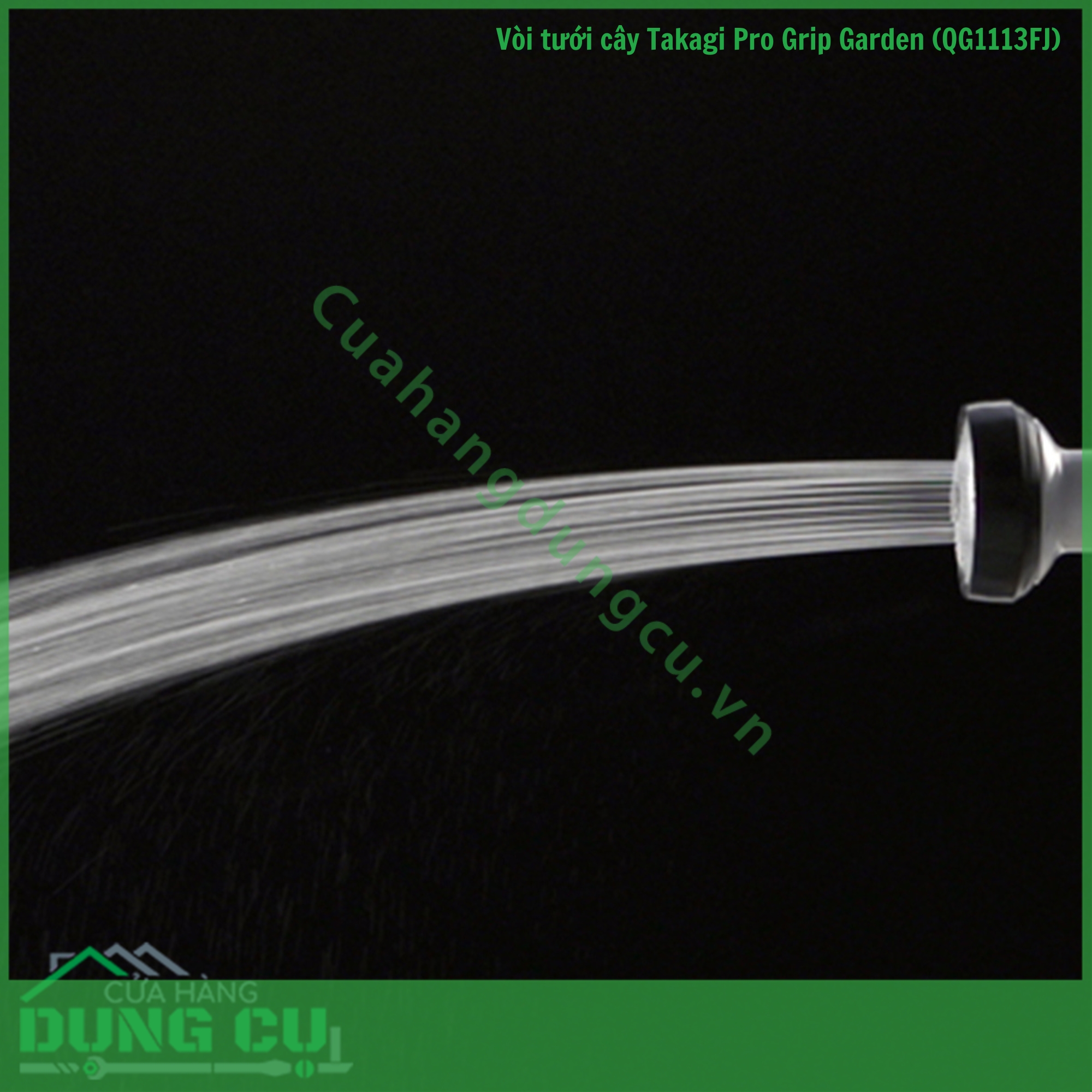 Vòi tưới cây Takagi Pro Grip Garden (QG1113FJ)