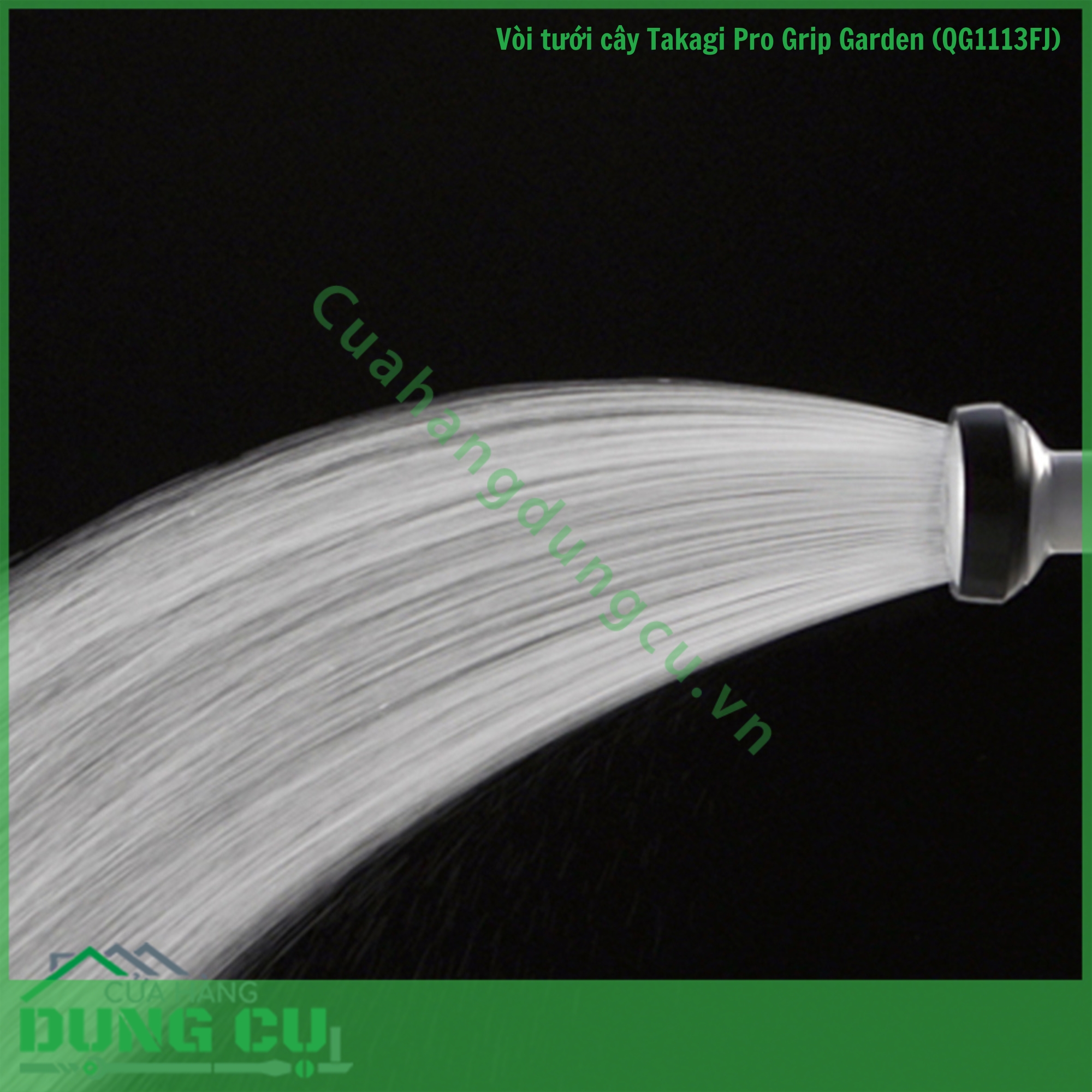 Vòi tưới cây Takagi Pro Grip Garden (QG1113FJ)