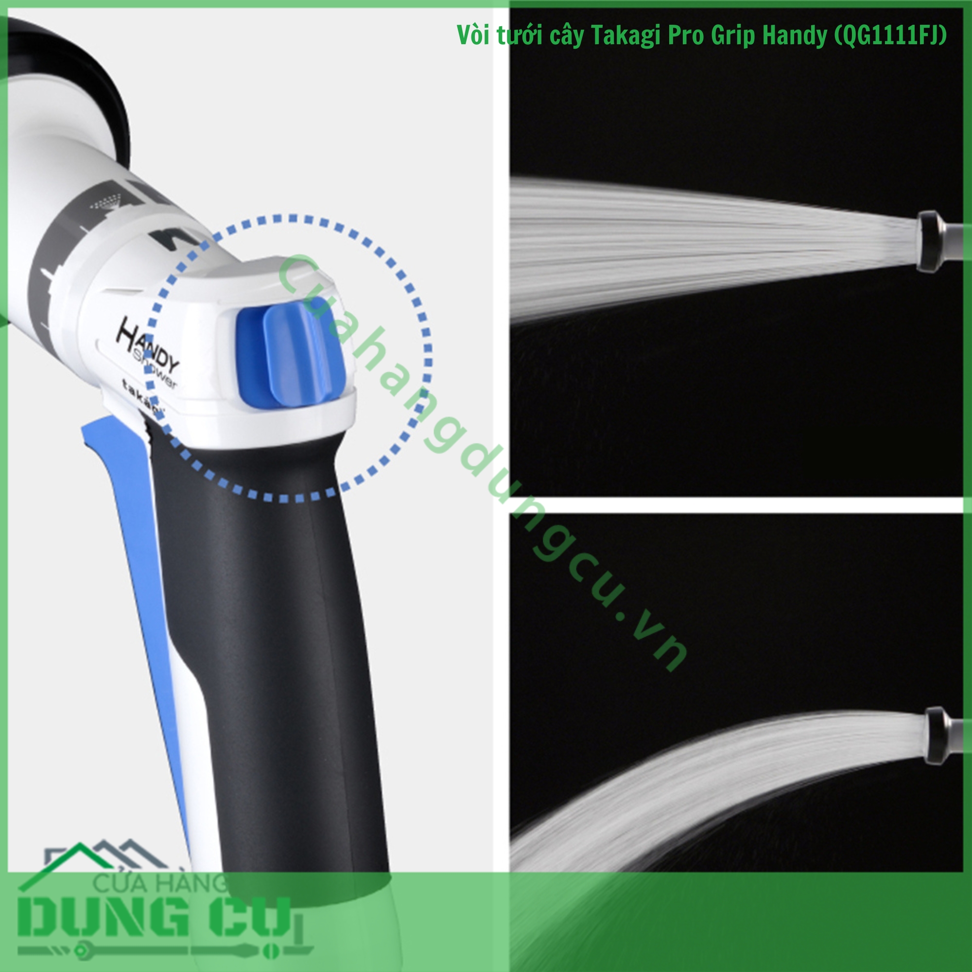 Vòi tưới cây Takagi Pro Grip Handy (QG1111FJ)