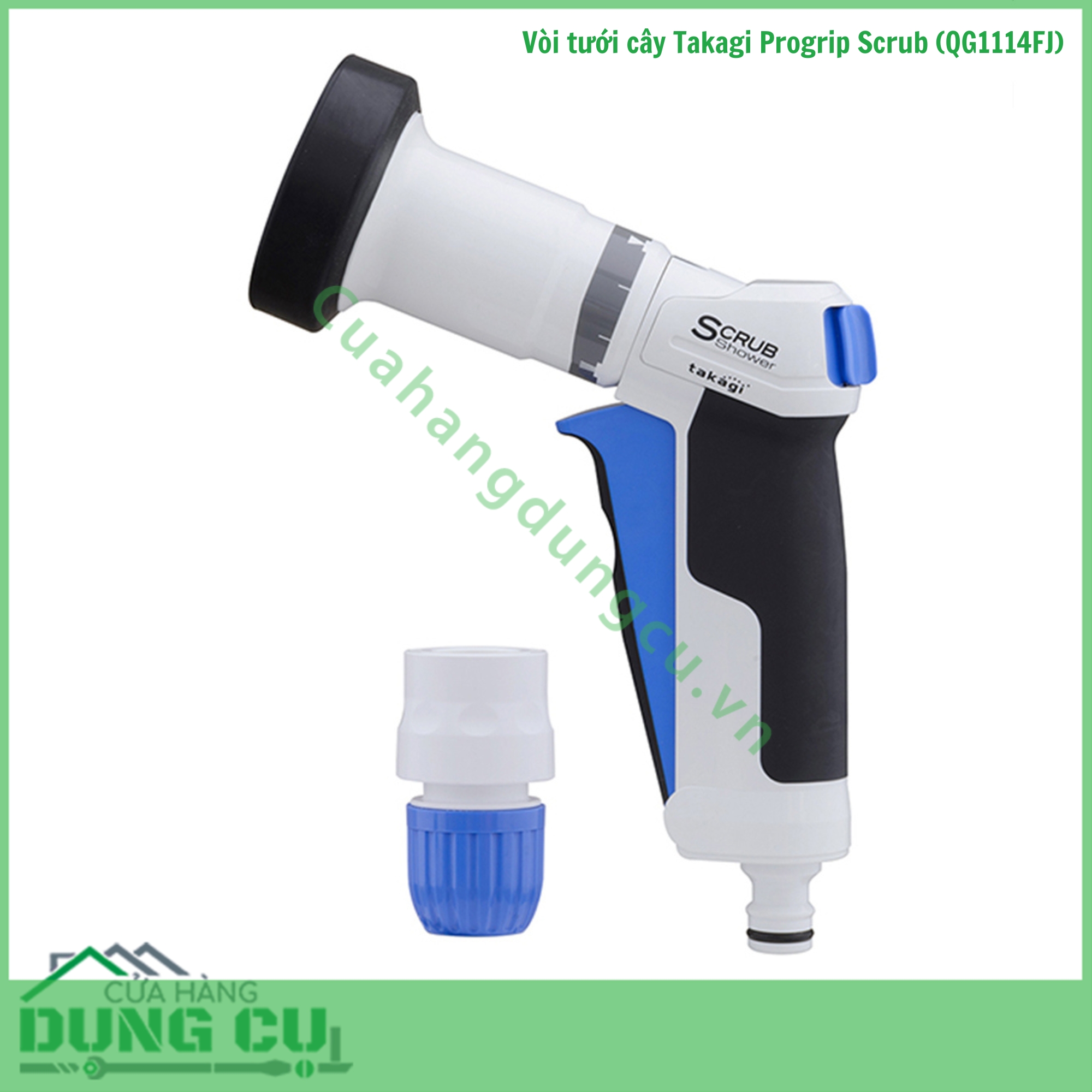 Vòi tưới cây Takagi Progrip Scrub (QG1114FJ)