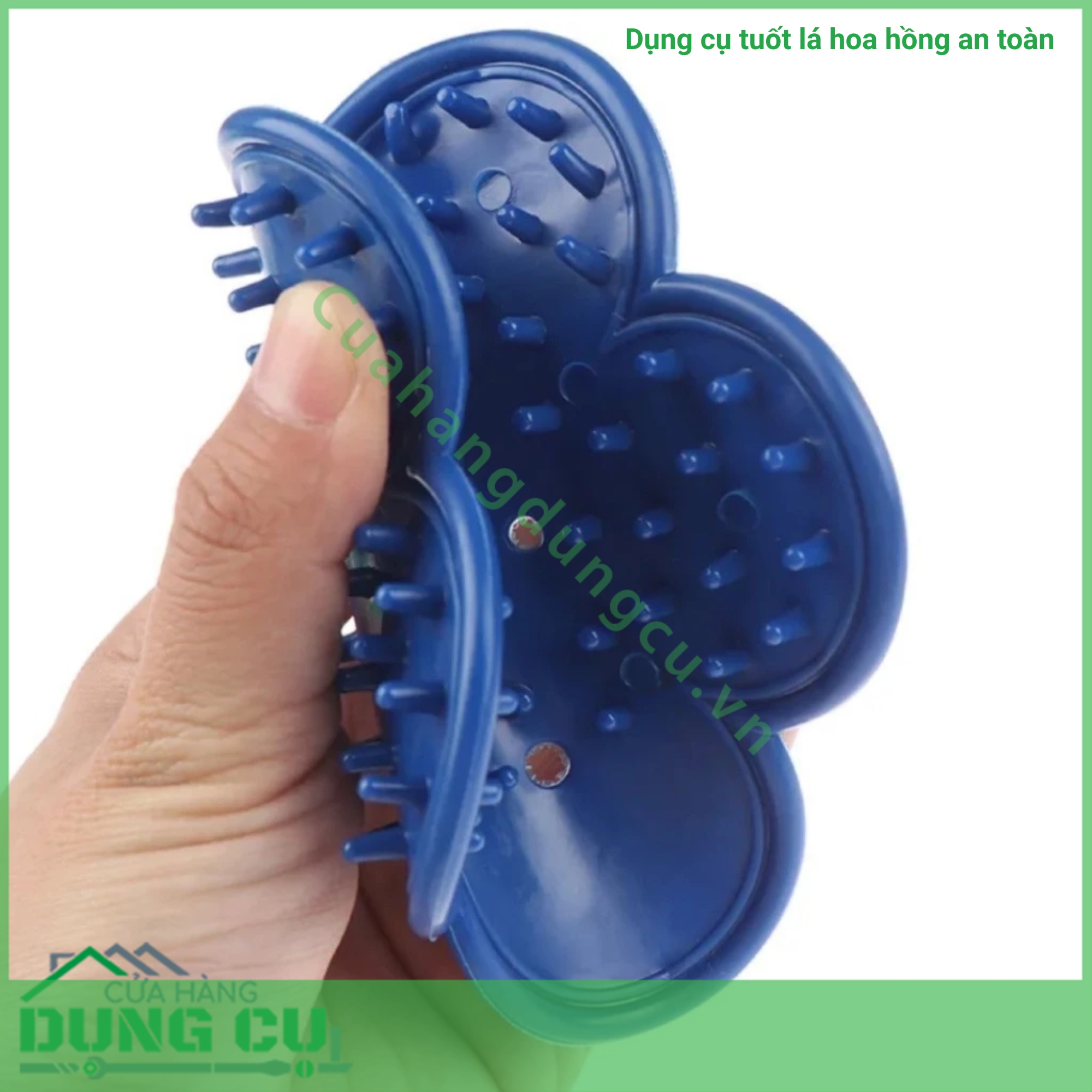 Dụng cụ tuốt lá hoa hồng an toàn