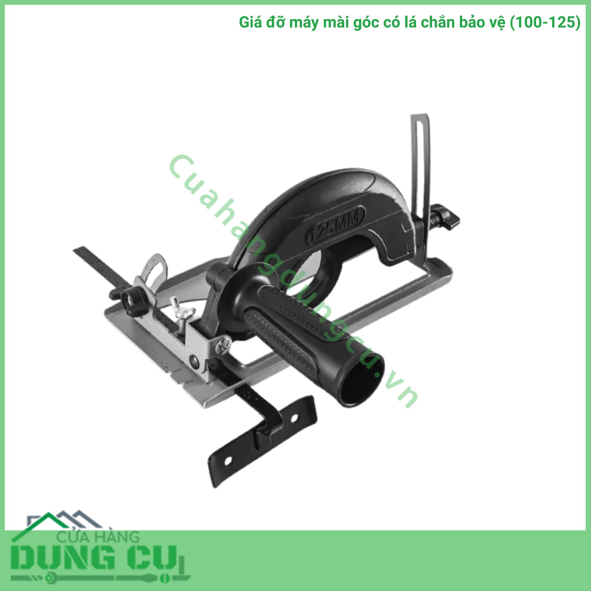 Giá đỡ máy mài góc có lá chắn bảo vệ (100-125)
