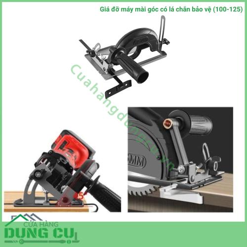 Giá đỡ máy mài góc có lá chắn bảo vệ (100-125)