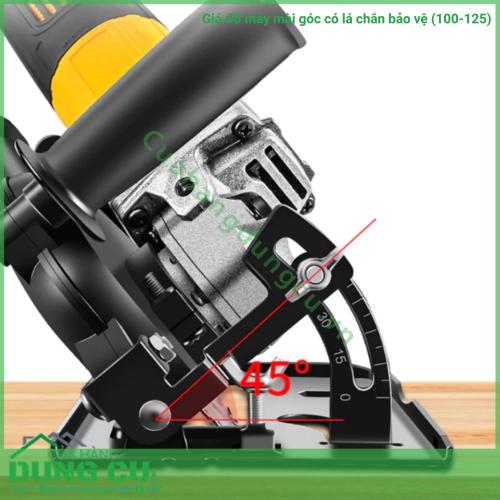 Giá đỡ máy mài góc có lá chắn bảo vệ (100-125)