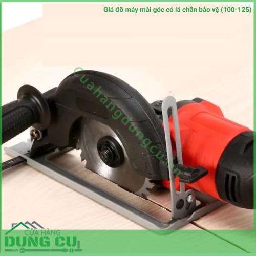 Giá đỡ máy mài góc có lá chắn bảo vệ (100-125)