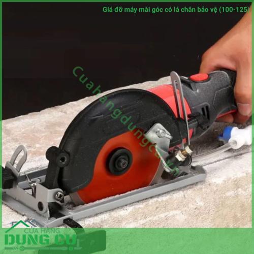 Giá đỡ máy mài góc có lá chắn bảo vệ (100-125)