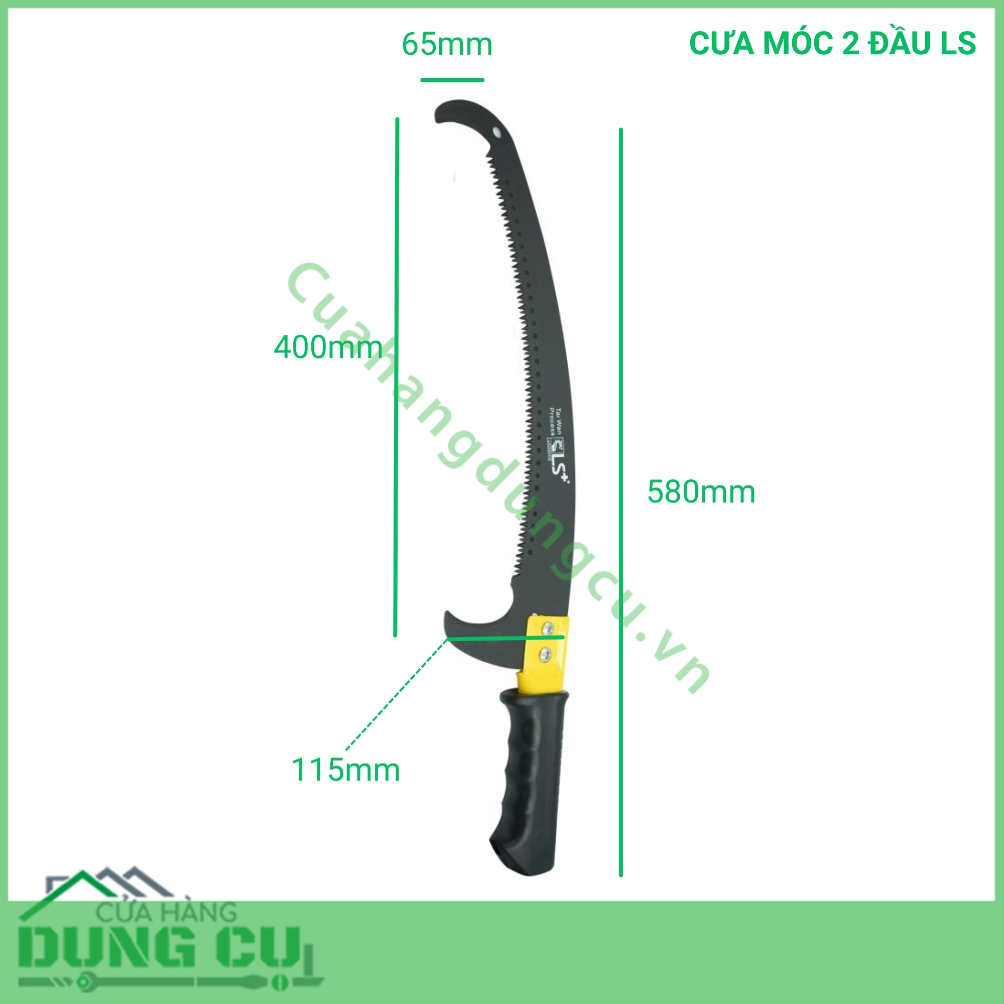 Cưa móc 2 đầu LS