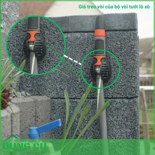 Giá treo vòi của bộ vòi tưới lò xò