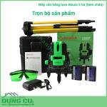 Máy cân bắng laze Akuza 5 tia (kèm chân)