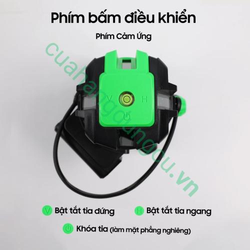 Máy cân bắng laze Akuza 5 tia (kèm chân)