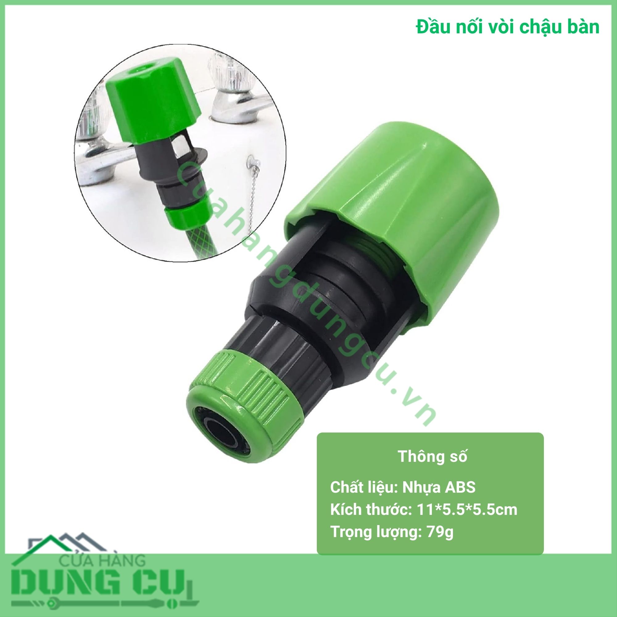 Đầu nối vòi chậu bàn