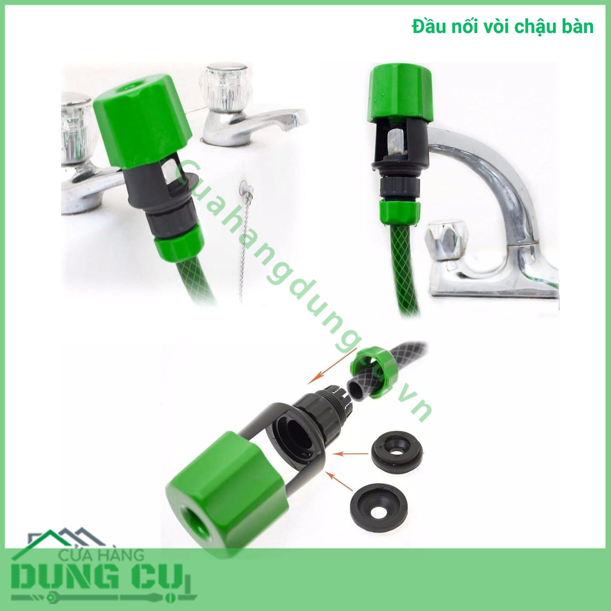 Đầu nối vòi chậu bàn