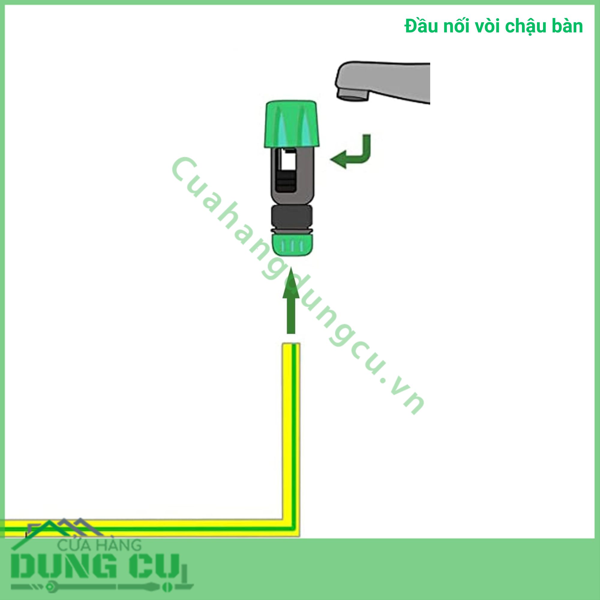Đầu nối vòi chậu bàn