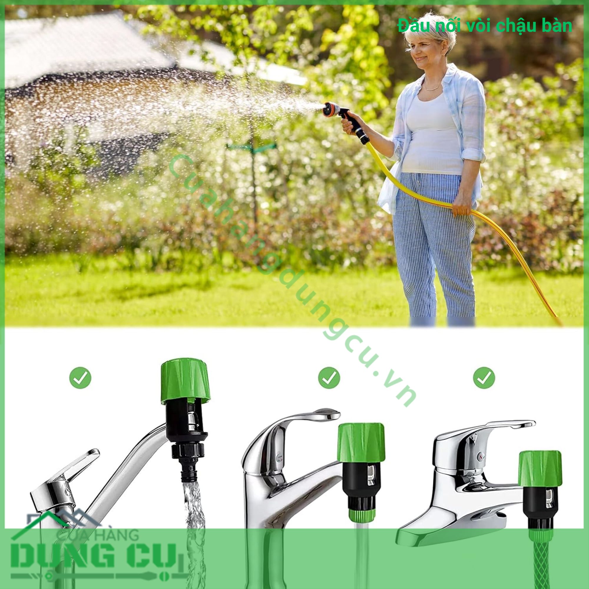 Đầu nối vòi chậu bàn