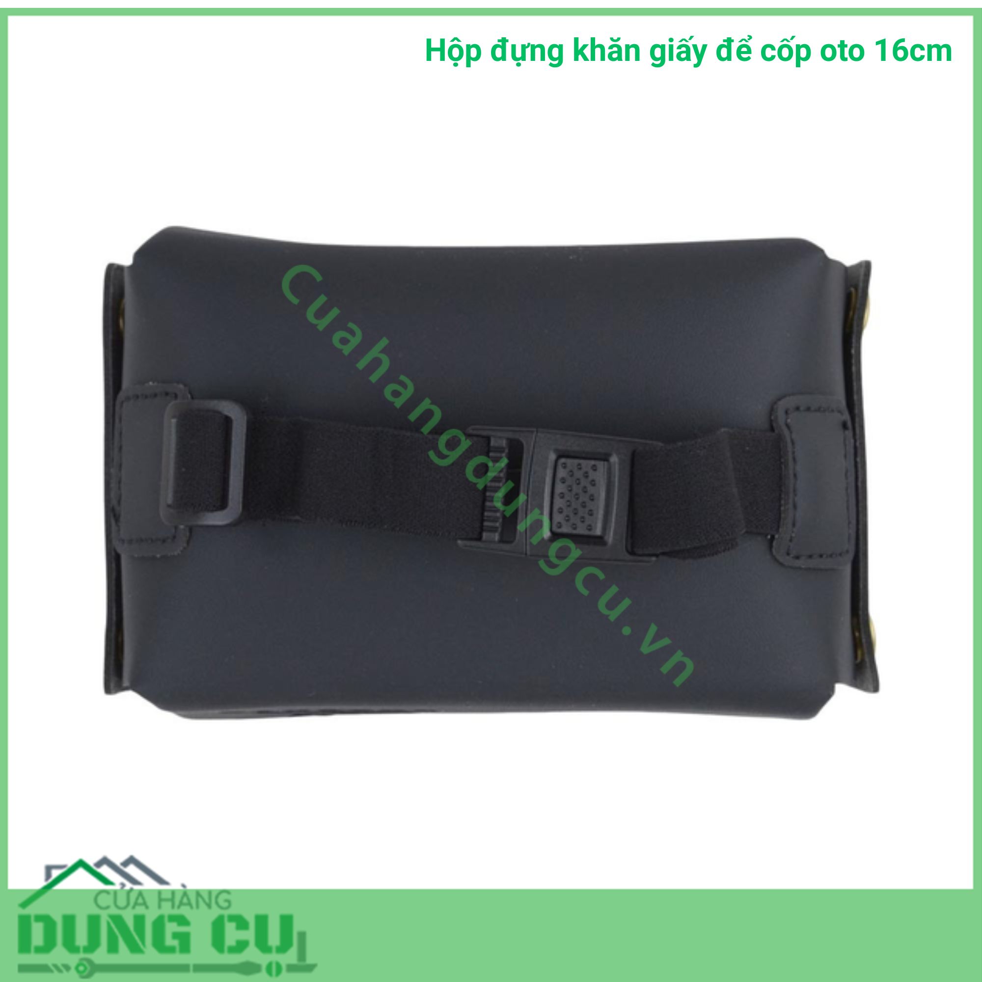 Hộp đựng khăn giấy để cốp oto 16cm
