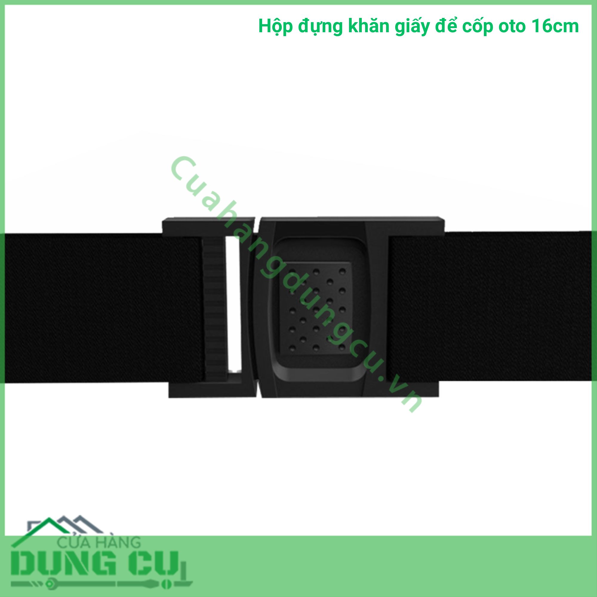 Hộp đựng khăn giấy để cốp oto 16cm