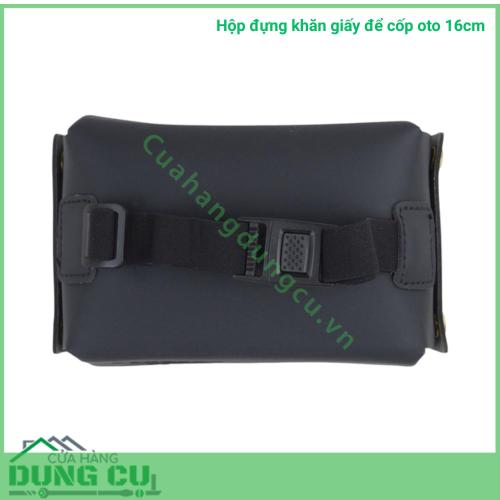 Hộp đựng khăn giấy để cốp oto 16cm