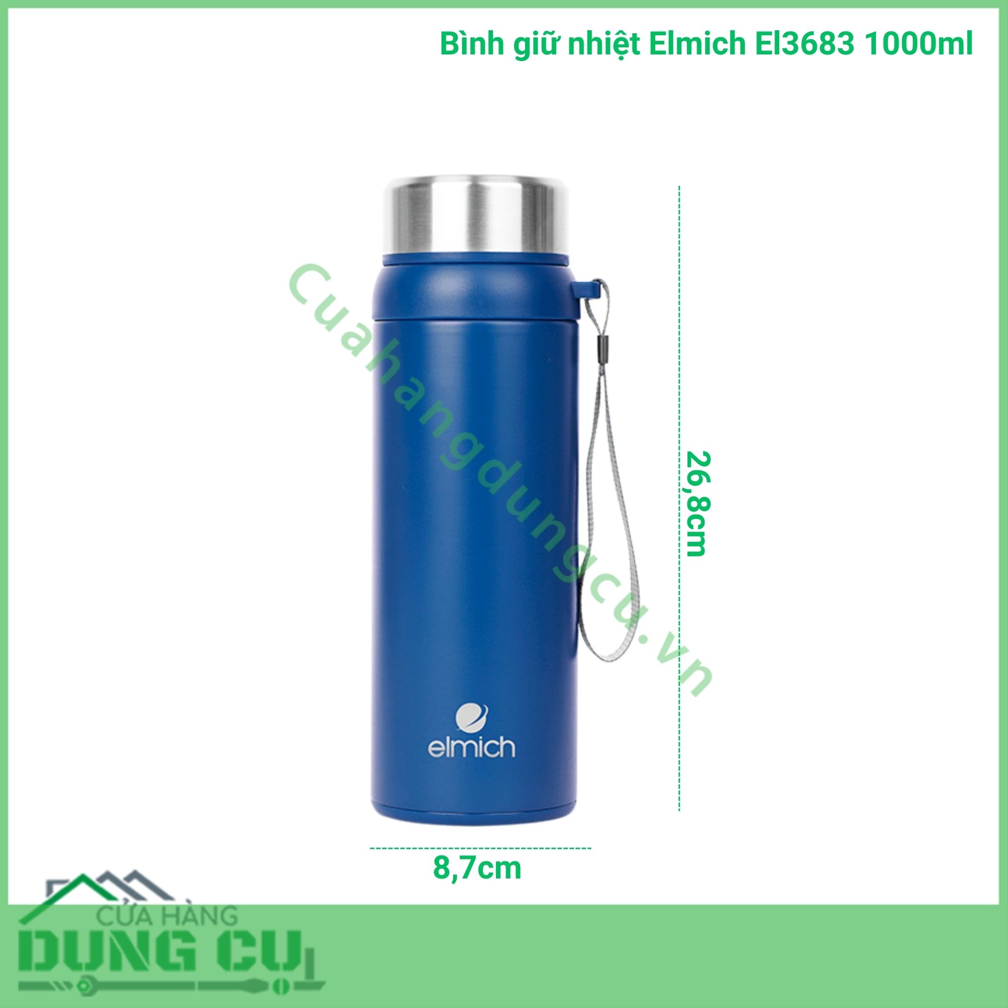 Bình giữ nhiệt Elmich El3683 1000ml