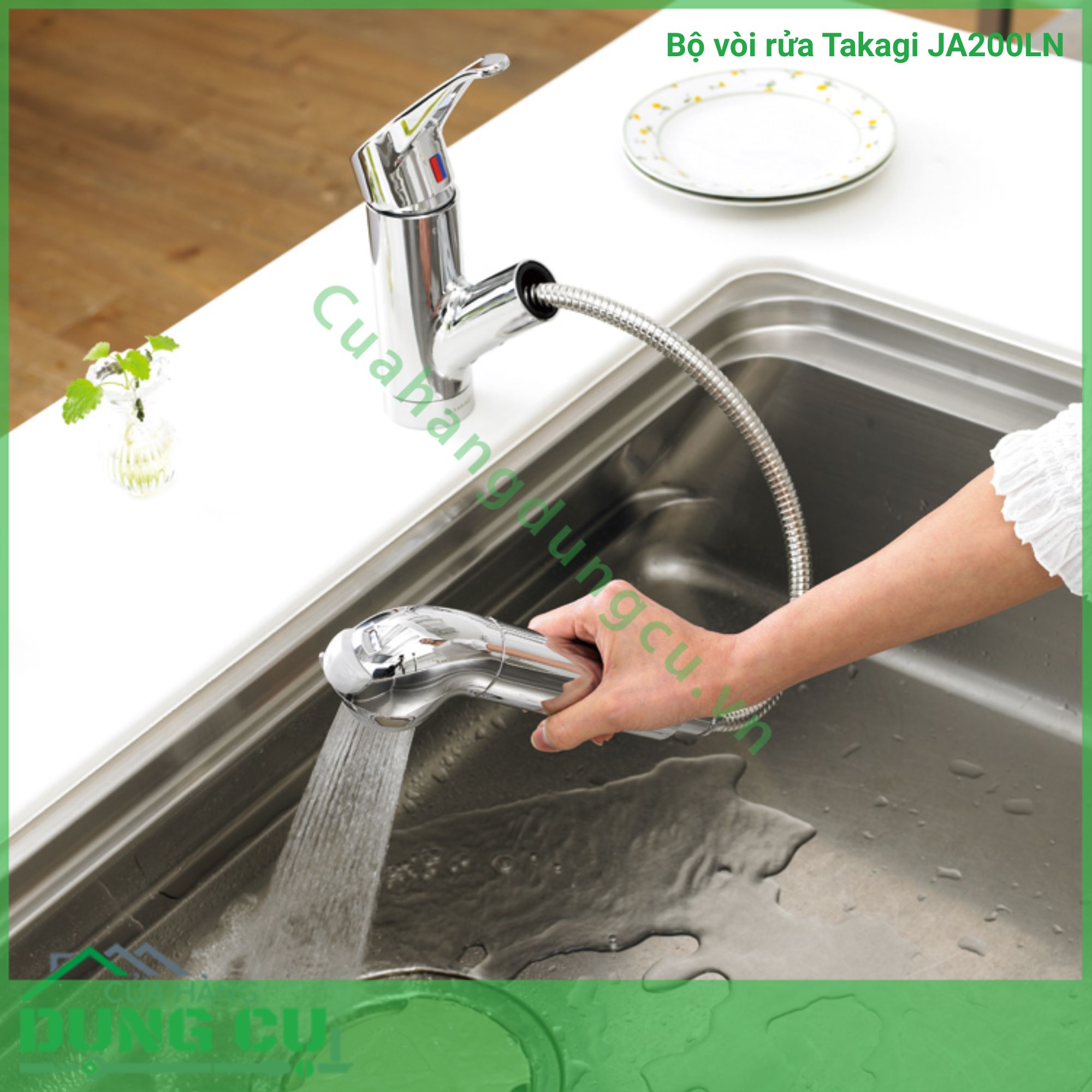 Bộ vòi rửa Takagi (JA200LN)