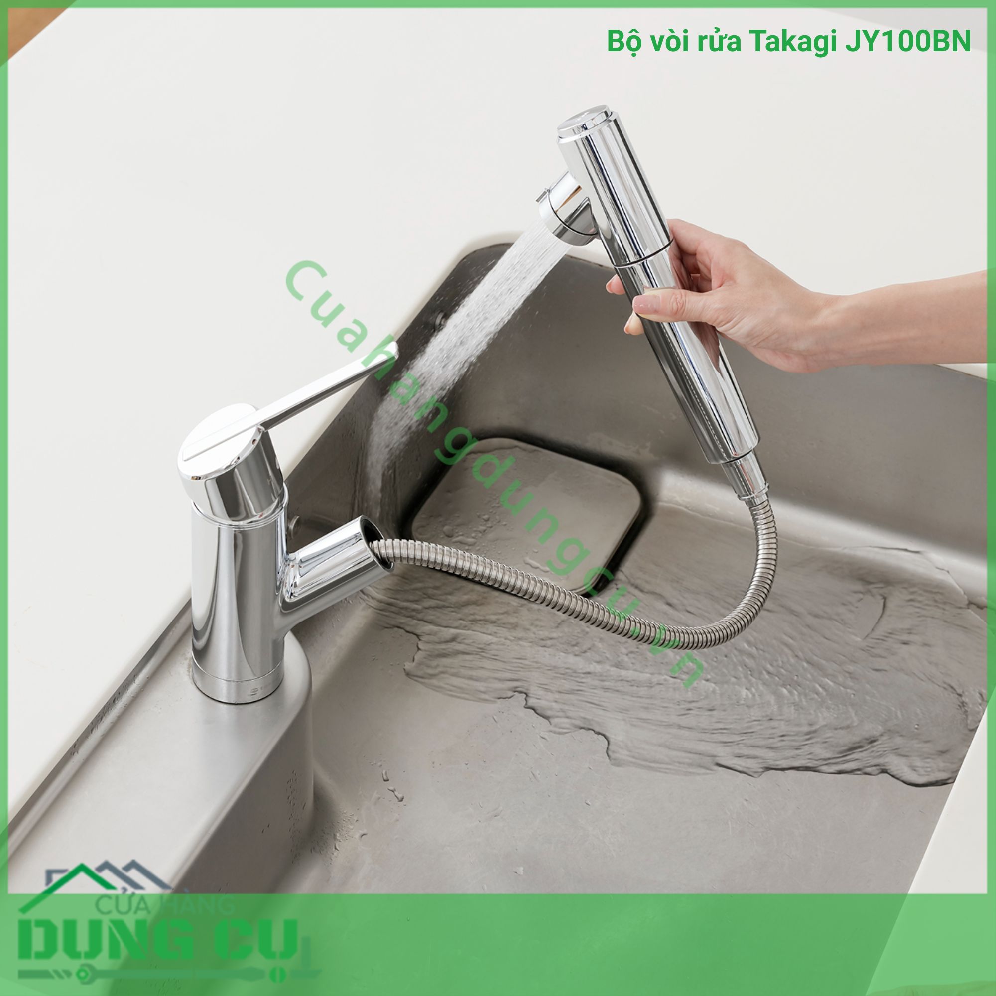 Bộ vòi rửa Takagi (JY100BN)