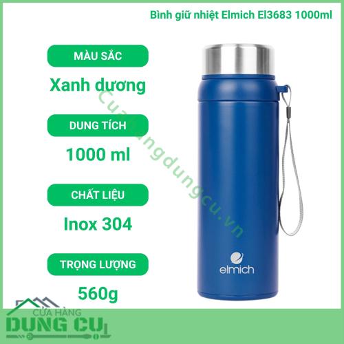 Bình giữ nhiệt Elmich El3683 1000ml