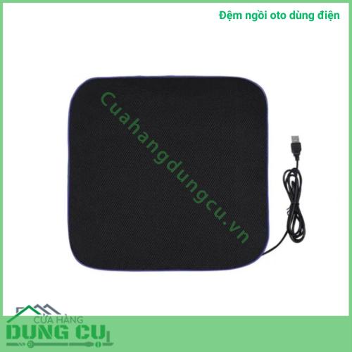 Đệm ngồi oto dùng điện