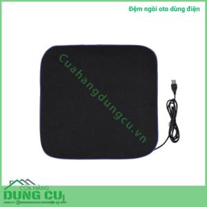 Đệm ngồi oto dùng điện