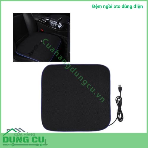 Đệm ngồi oto dùng điện