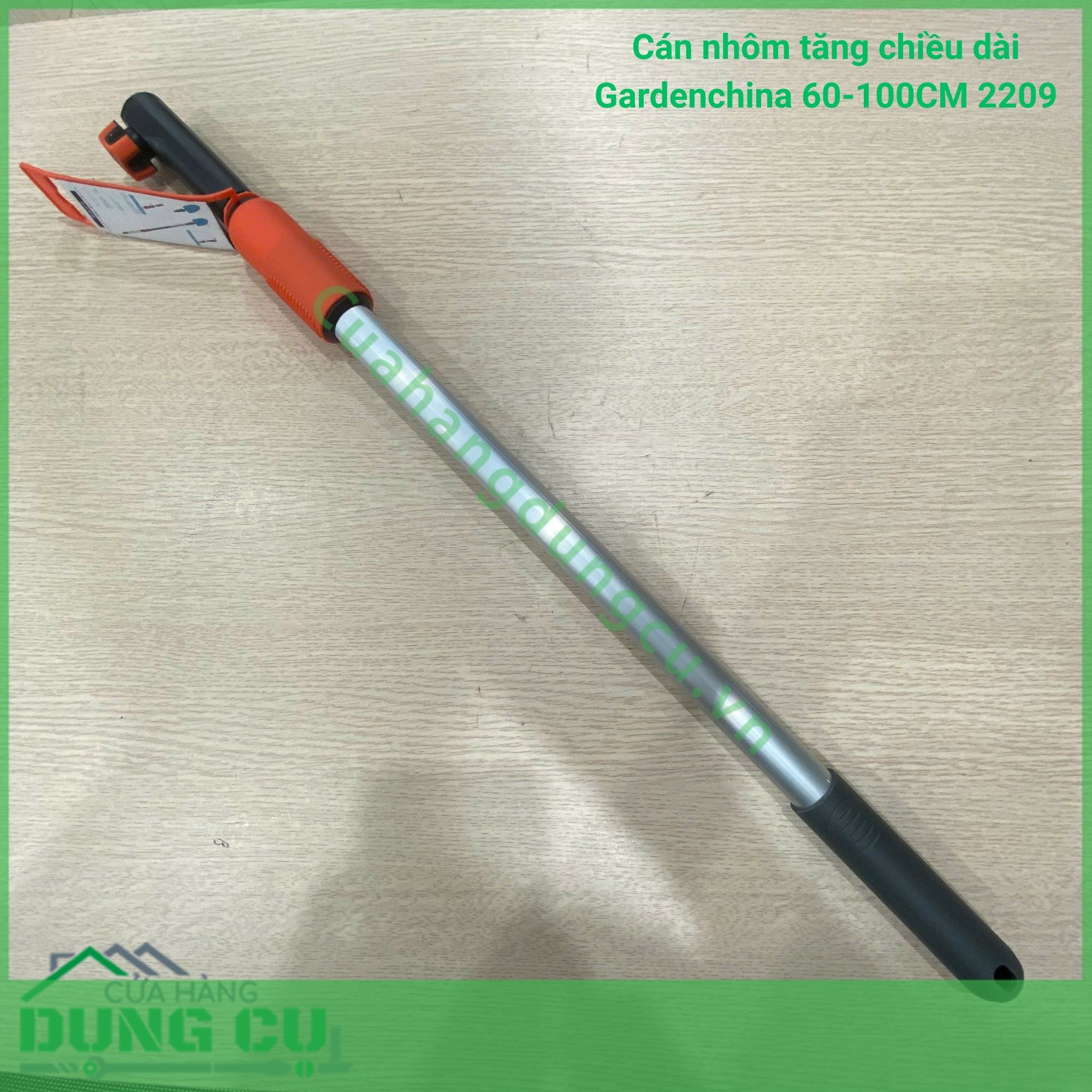 Cán nhôm tăng chiều dài Gardenchina 60-100CM 2209
