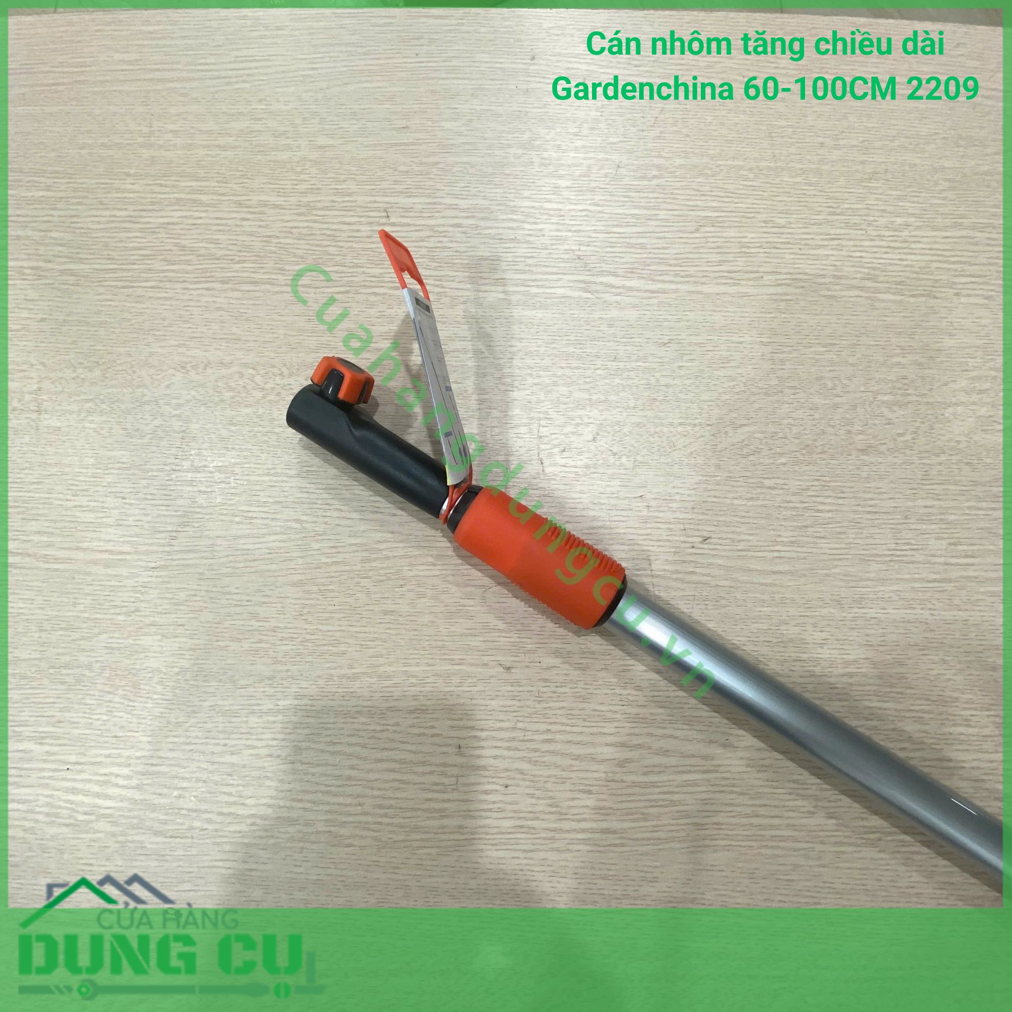 Cán nhôm tăng chiều dài Gardenchina 60-100CM 2209